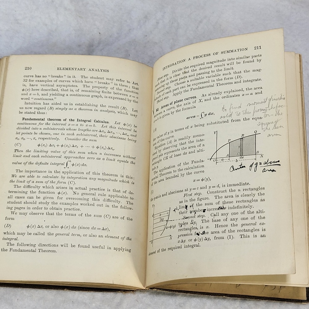 1910 Elementary Analysis Smith Granville Math Book John Kremer Jr - Picture 13 of 16